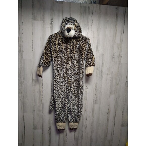 KIDS LEOPARD PLUSH COSTUME CHOSUN HALLOWEEN SIZE L FITS SIZES 6-7 - Picture 5 of 9